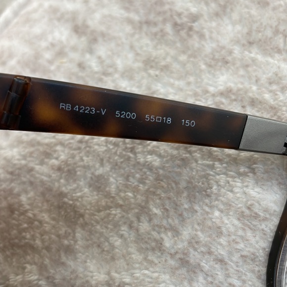 Unisex Foldable Ray Ban prescription eye glasses + case - Picture 7 of 9